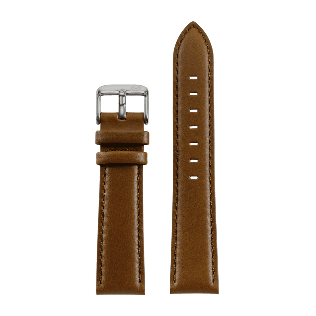 Burnished Sienna Brown Leather Strap (20mm) Marloe Watch Company