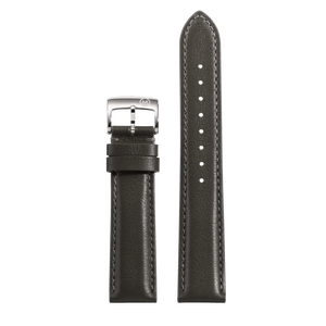 Charcoal Barenia Leather Strap (20mm)