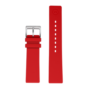 Red Silicone Strap (22mm)
