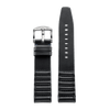 Ribbed Navy Horween Leather Strap (22mm)
