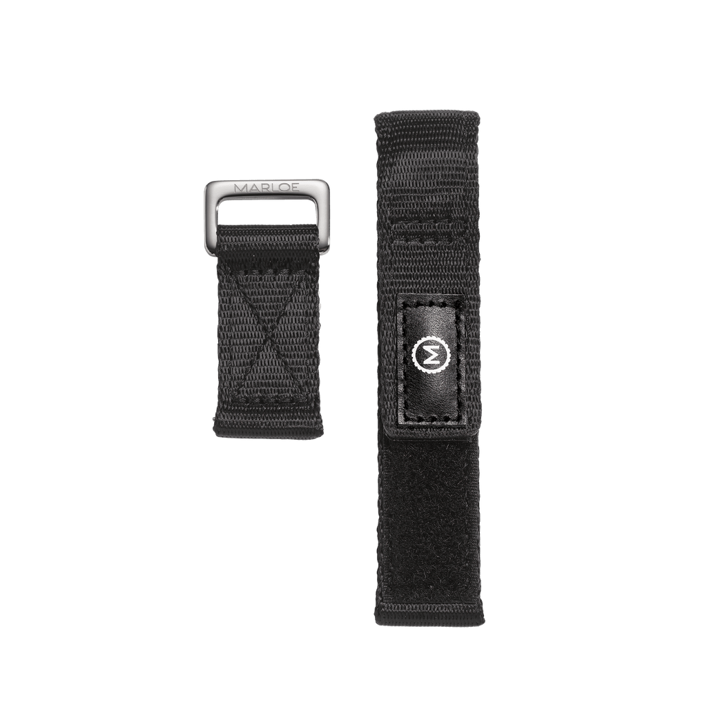 Raven Black Velcro Strap (20mm)