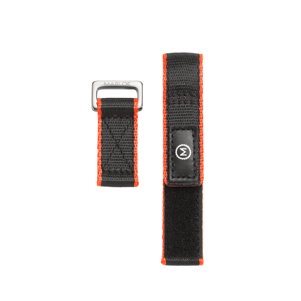 Cinder Black Velcro Strap (20mm)