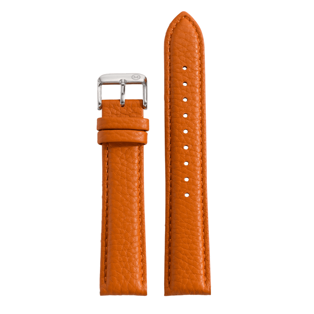 Orange Taiga Leather (20mm)