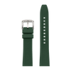 Aurora Green Rubber Strap (20mm)