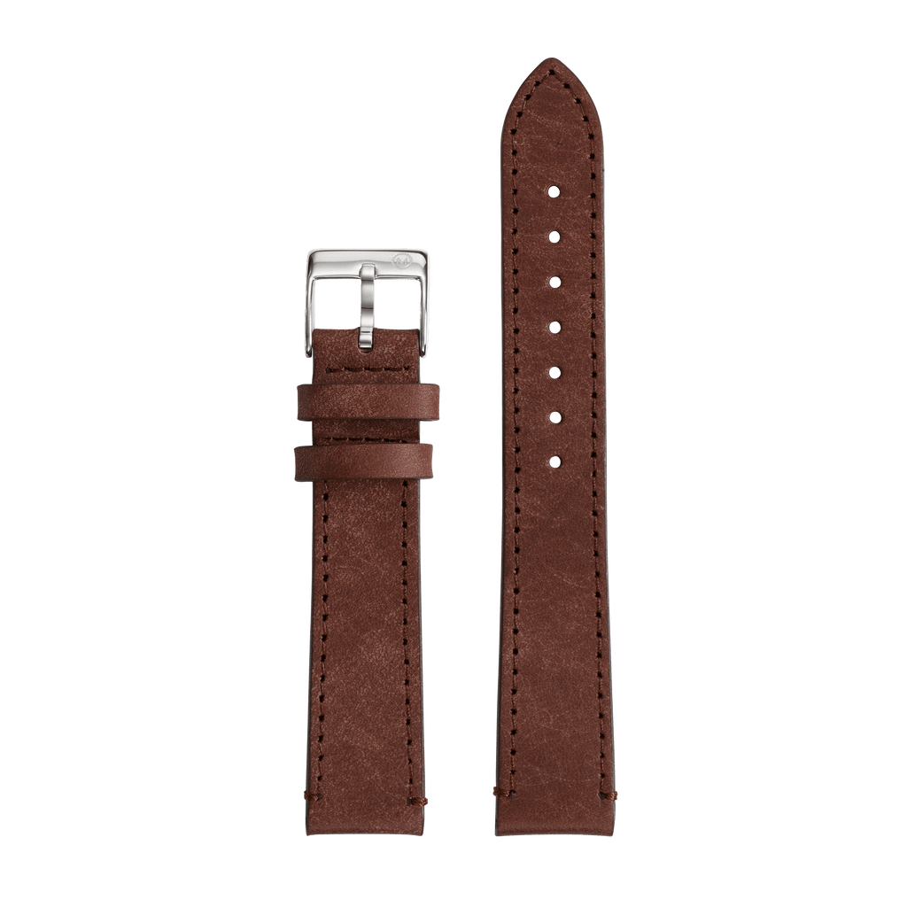 Worn Brown Leather Strap (18mm)