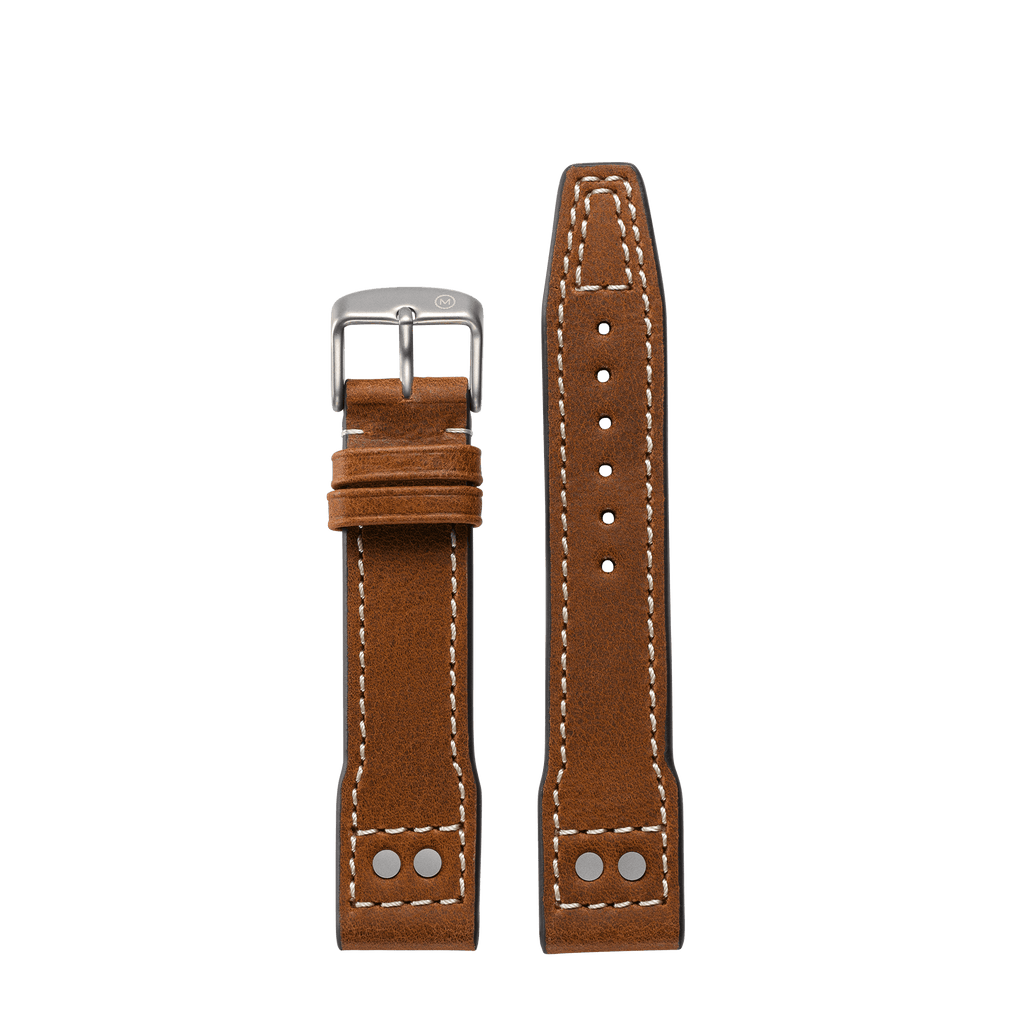 Flieger Tan Leather Strap (20mm)