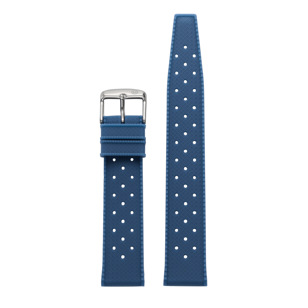 Tropic Blue Rubber Strap (20mm)