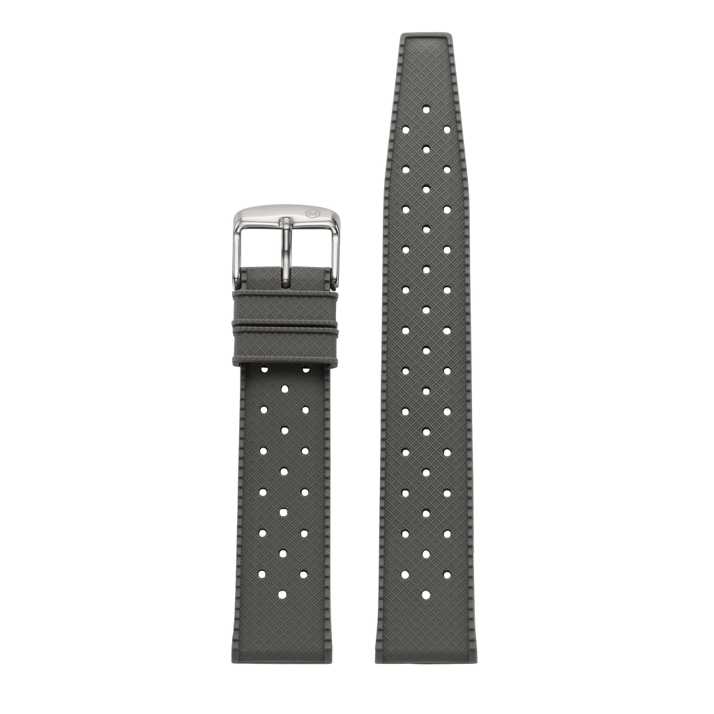 Tropic Grey Rubber Strap (20mm)