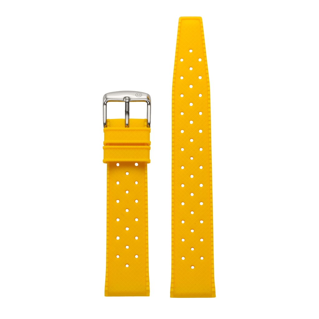 Tropic Yellow Rubber Strap (20mm)