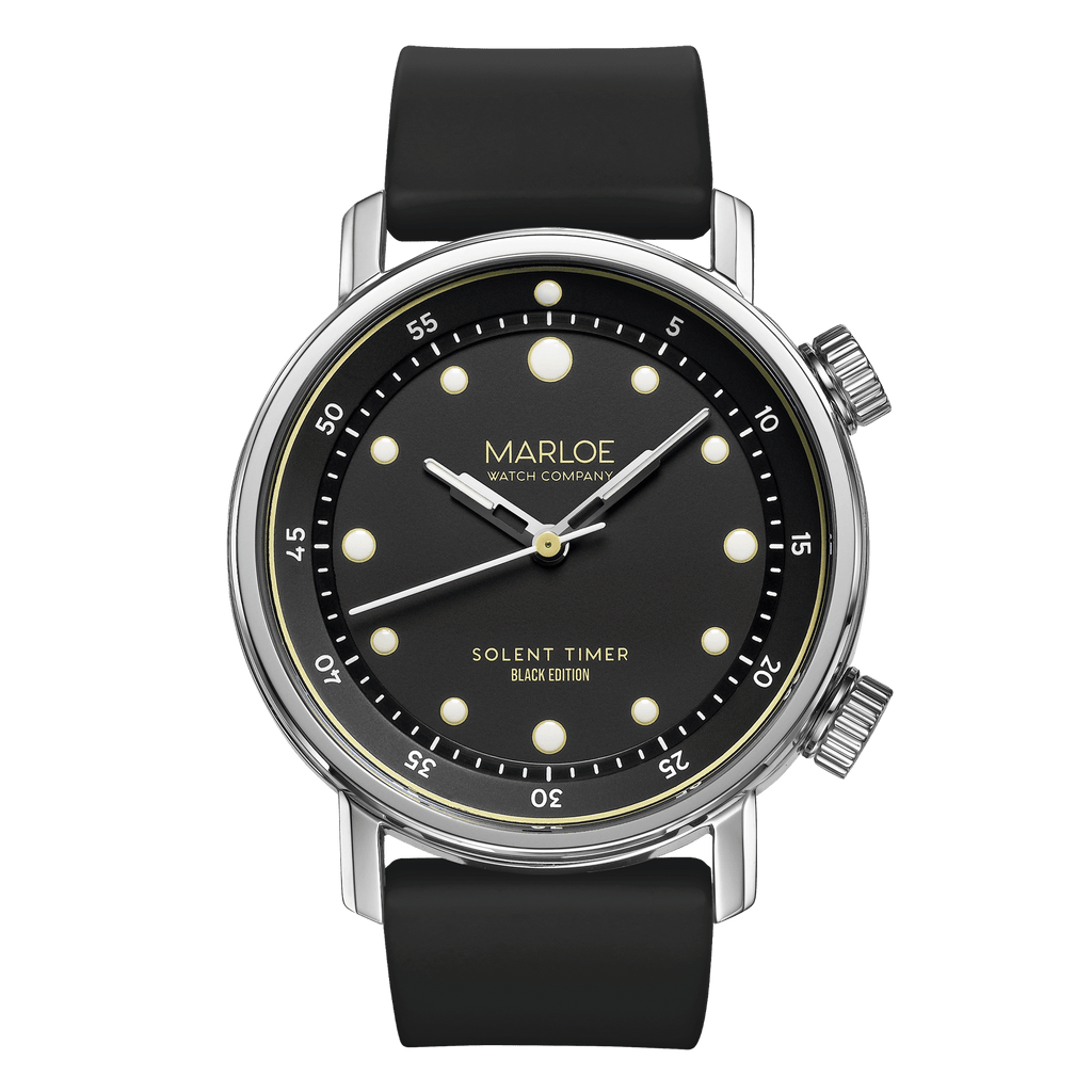 Solent Timer - Black Edition (Seconds Stock)