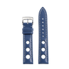 Blue Rally Leather Strap (20mm)