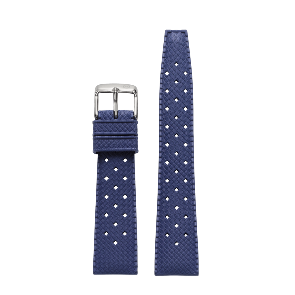 Tropic Dark Blue Rubber Strap (20mm)