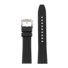Mercury Black Rubber Strap (20mm)