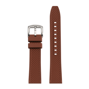 Venus Mocha Rubber Strap (20mm)