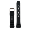 Morar Black Silicone Dive Strap (20mm)