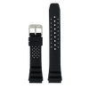 Morar Black Silicone Dive Strap (20mm)