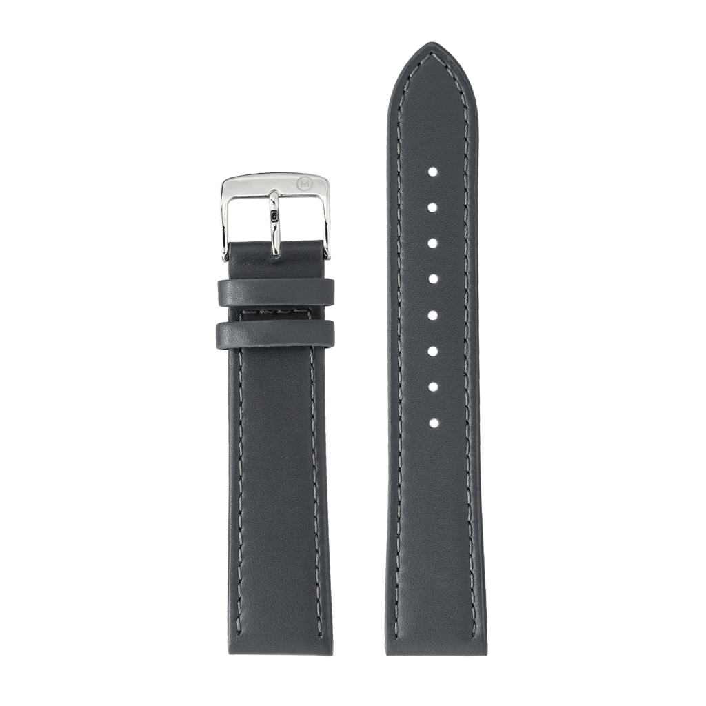 Full Grain Grey Leather Strap (20mm)
