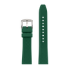 Aurora Green Rubber Strap (20mm)