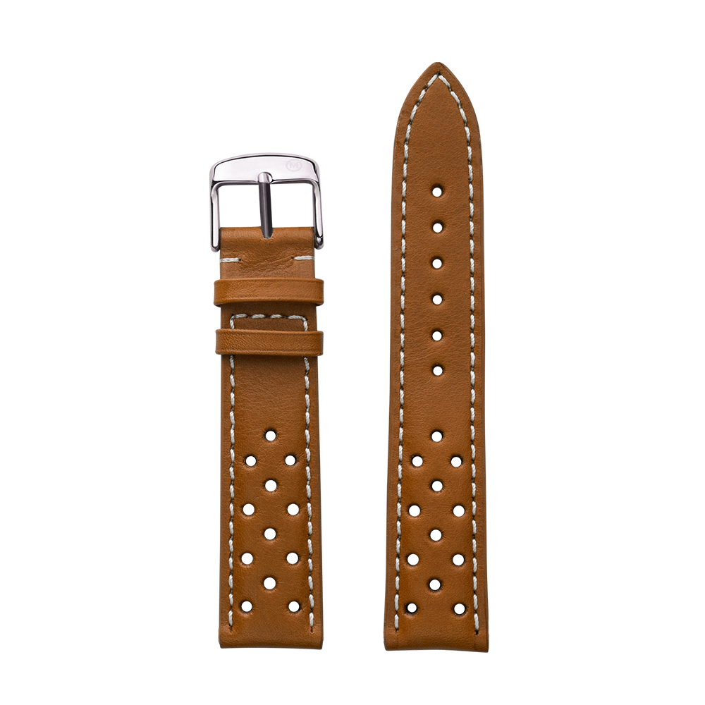 Italian Miele Rally Leather Strap (20mm)