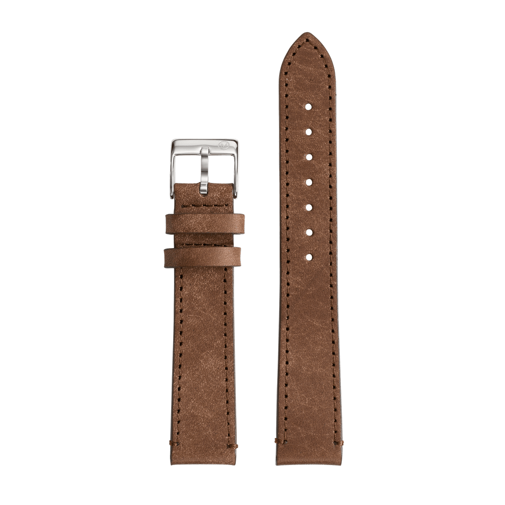 Worn Brown Leather Strap (18mm)