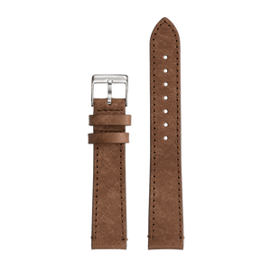 Worn Brown Leather Strap (18mm)