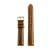 Padded Brown Leather Strap (18mm)