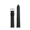 Embossed Grain Black Vegan Strap (18mm)