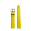 Embossed Grain Yellow Vegan Strap (18mm)