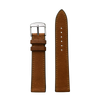 Organic Hand-Stitched Cognac Leather Strap 20mm (Seconds Stcok)