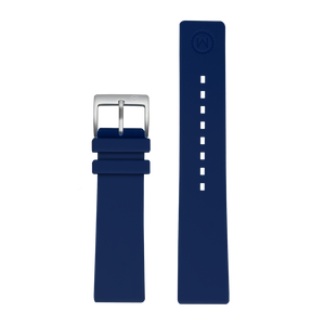Navy Silicone Strap (22mm)