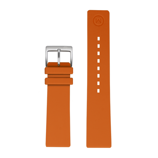 Orange Silicone Strap (22mm)