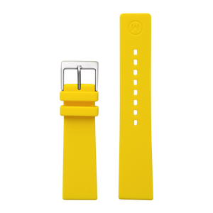 Yellow Silicone Strap (22mm)