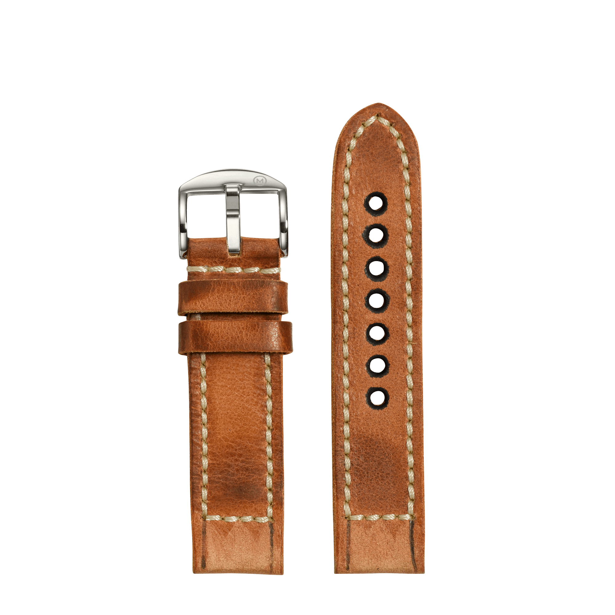 Watch strap 2025 bronze buckle