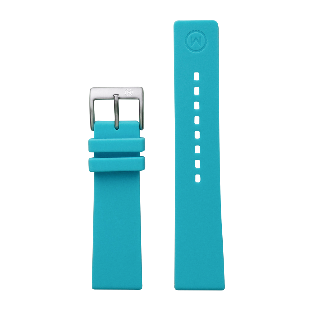 Teal Silicone Strap (22mm)